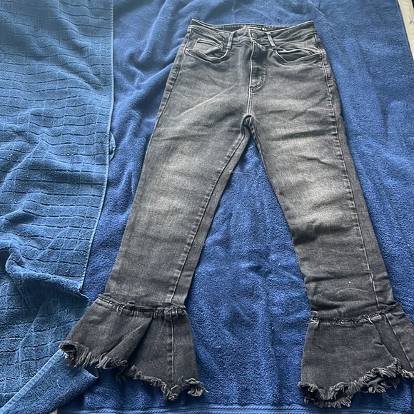 Zara Gray Jeans - Picture 1 of 4